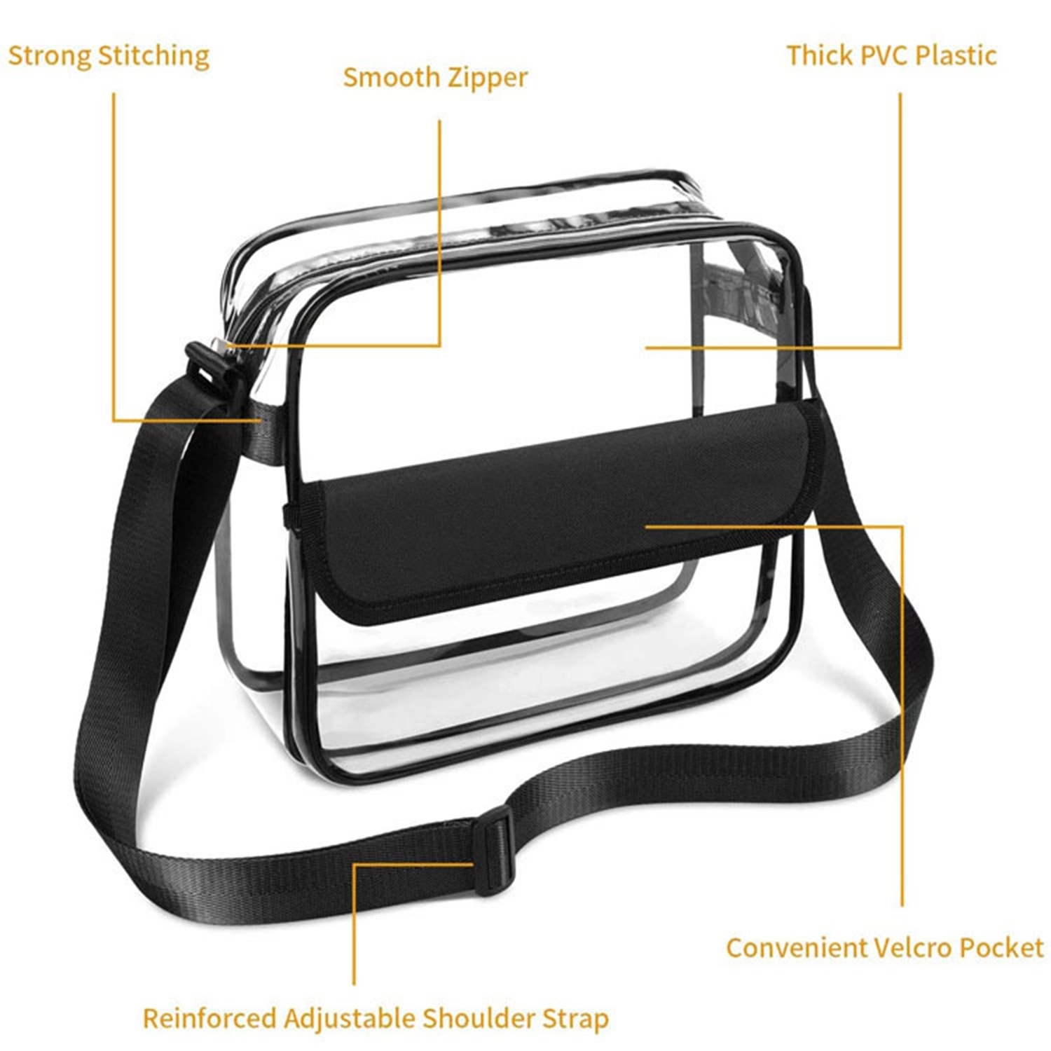 Pvc Clear Shoulder Bag 3