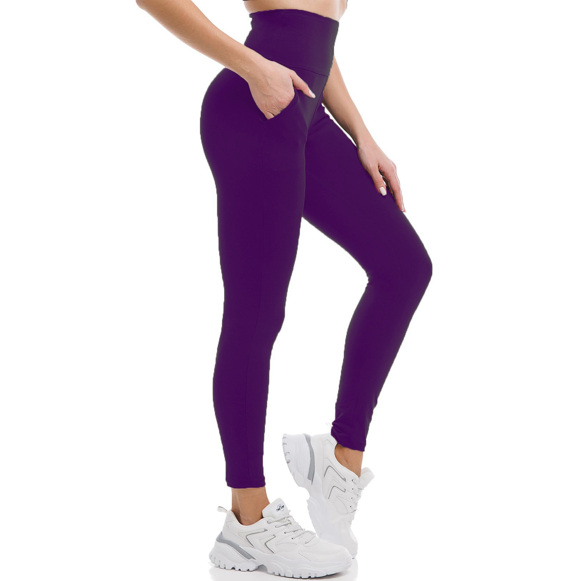 Yoga Pants Premium High-Waisted Leggings with Pockets 3