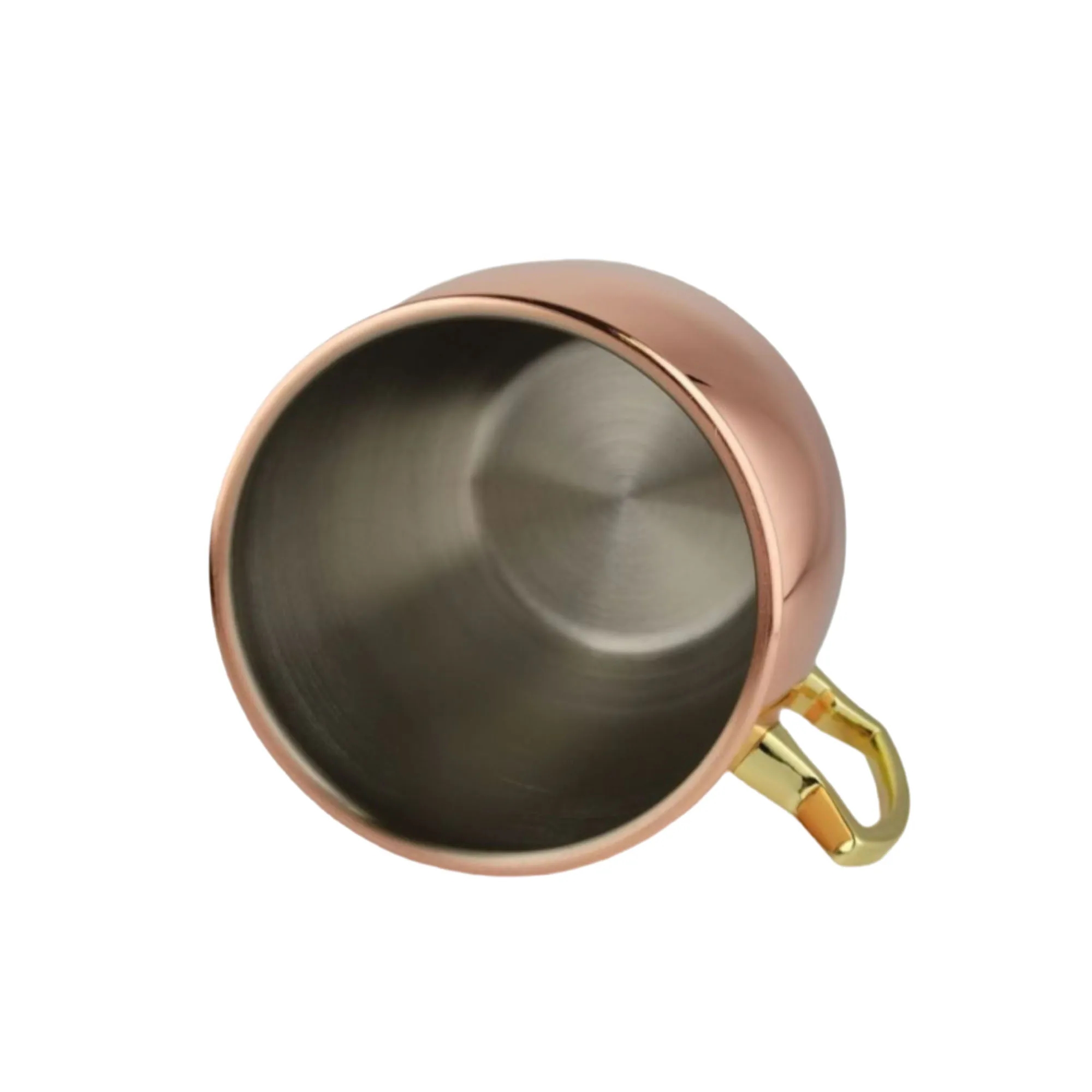 18 Oz. Stainless Steel Moscow Mule Mug with Built In Handle 5