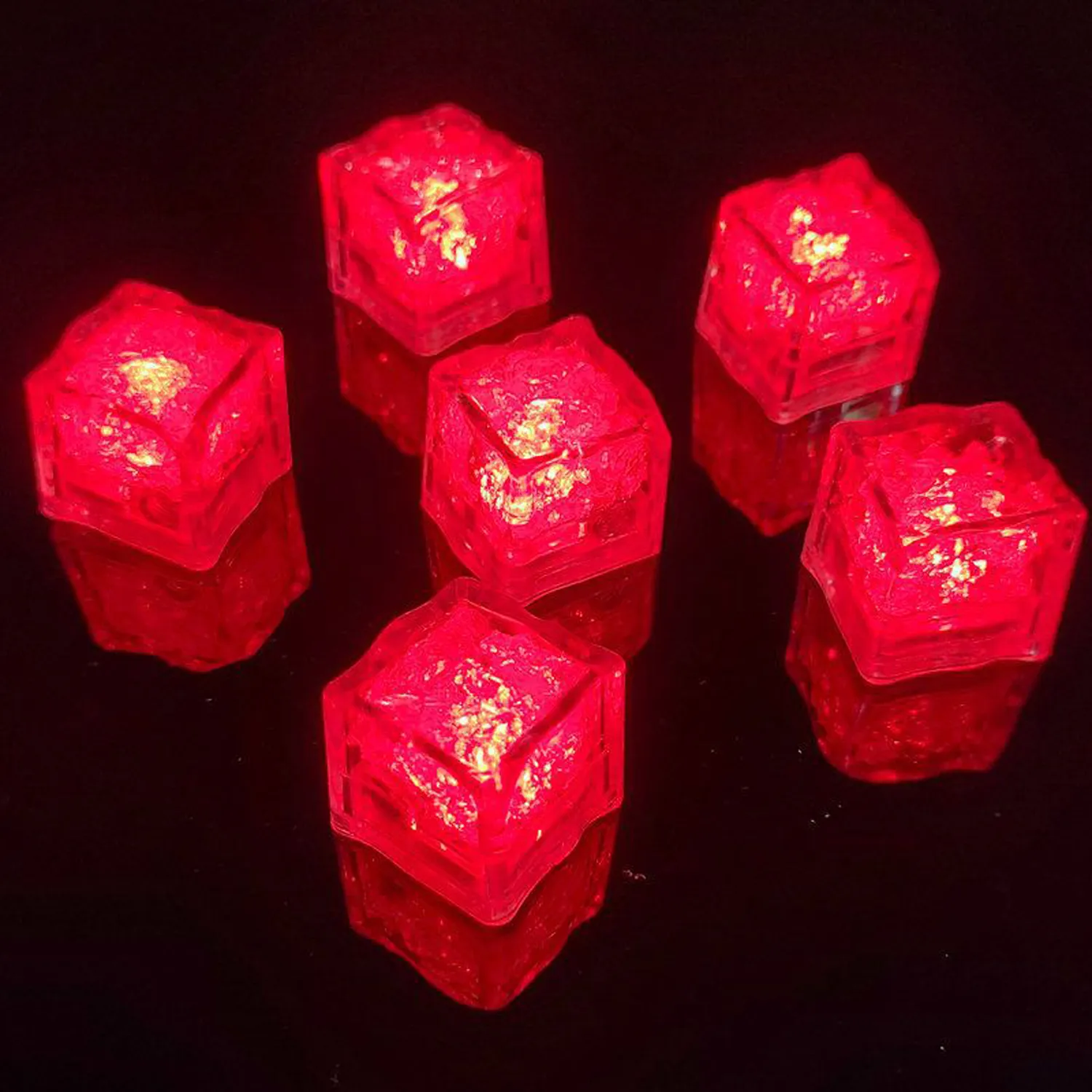Waterproof Led Light Up Ice Cubes for Drinks 1