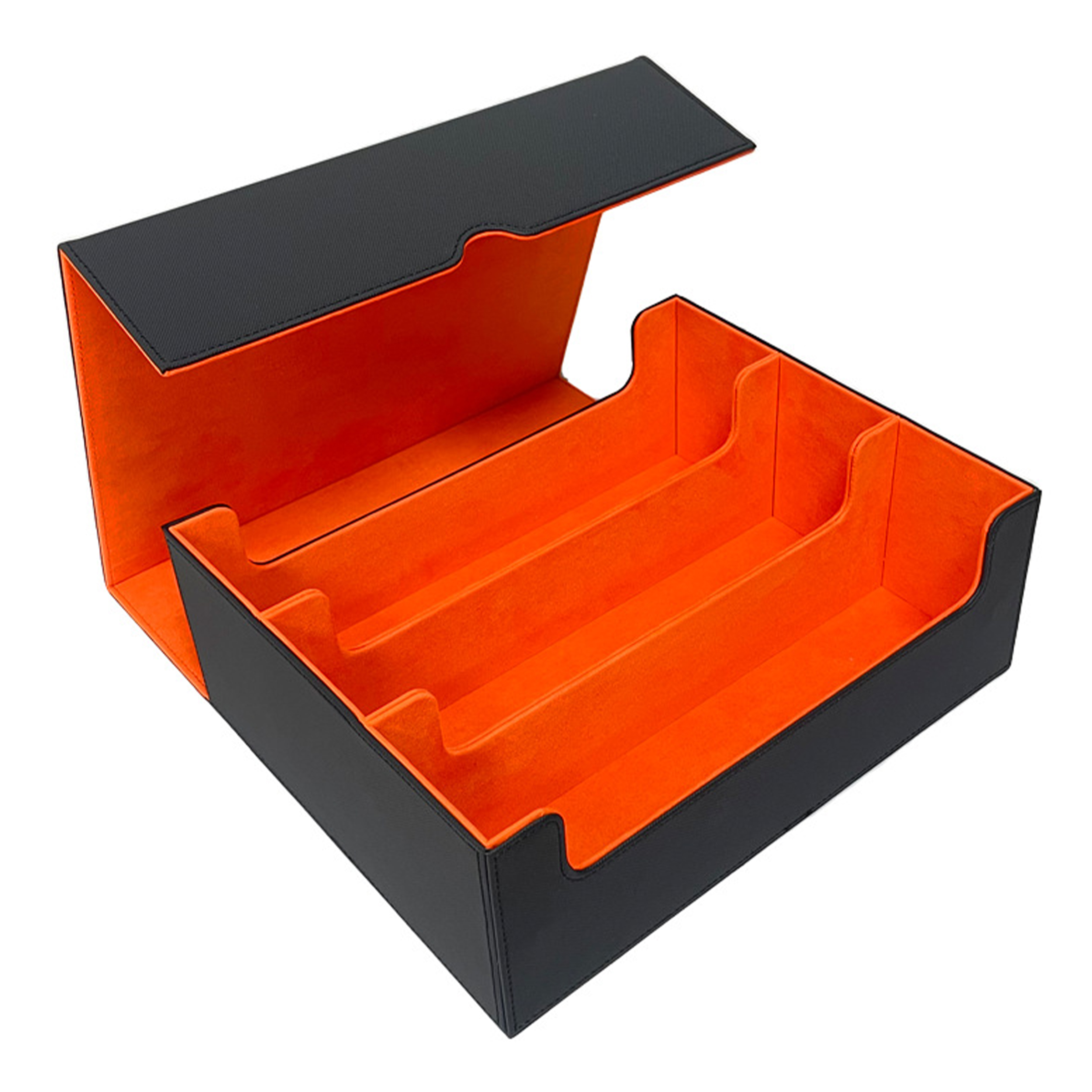 Pu Three Row Card Storage Box 3