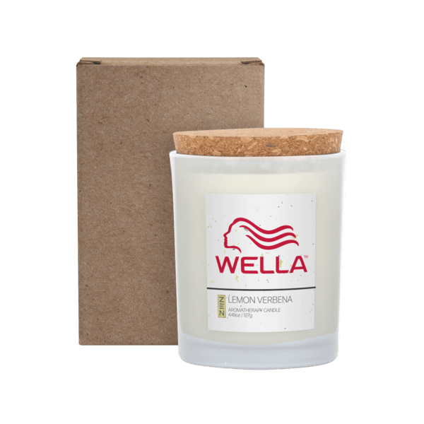 ZEN Niva 6oz Frosted Candle with Cork Lid 14