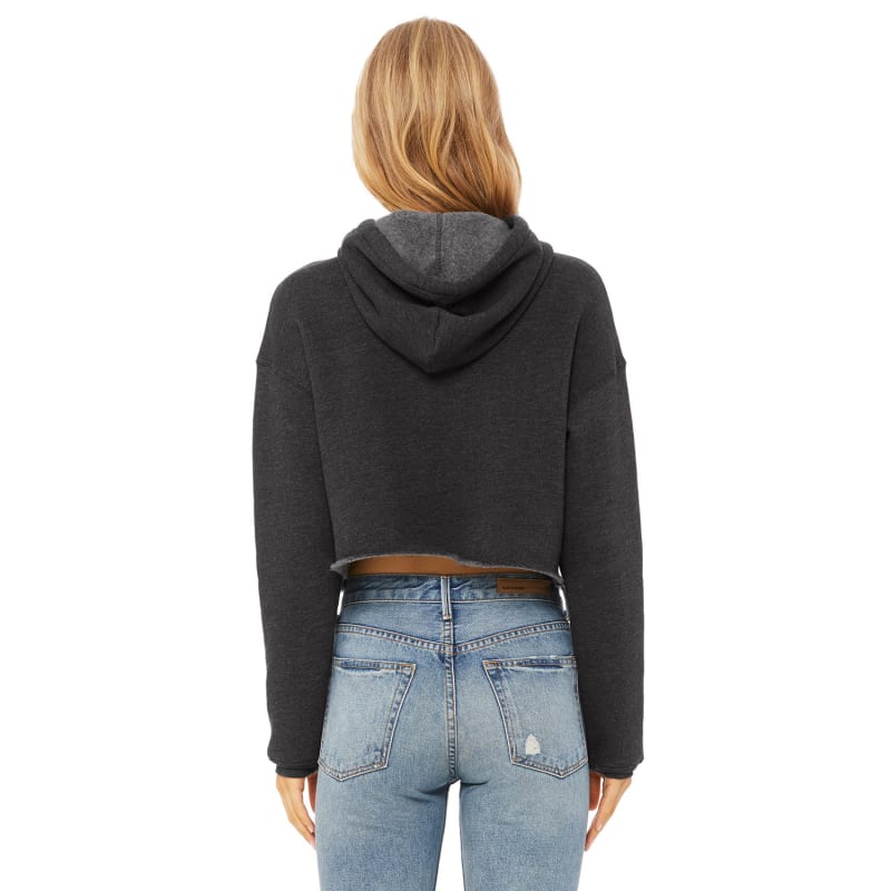 Bella + Canvas Ladies' Cropped Fleece Hoodie 28