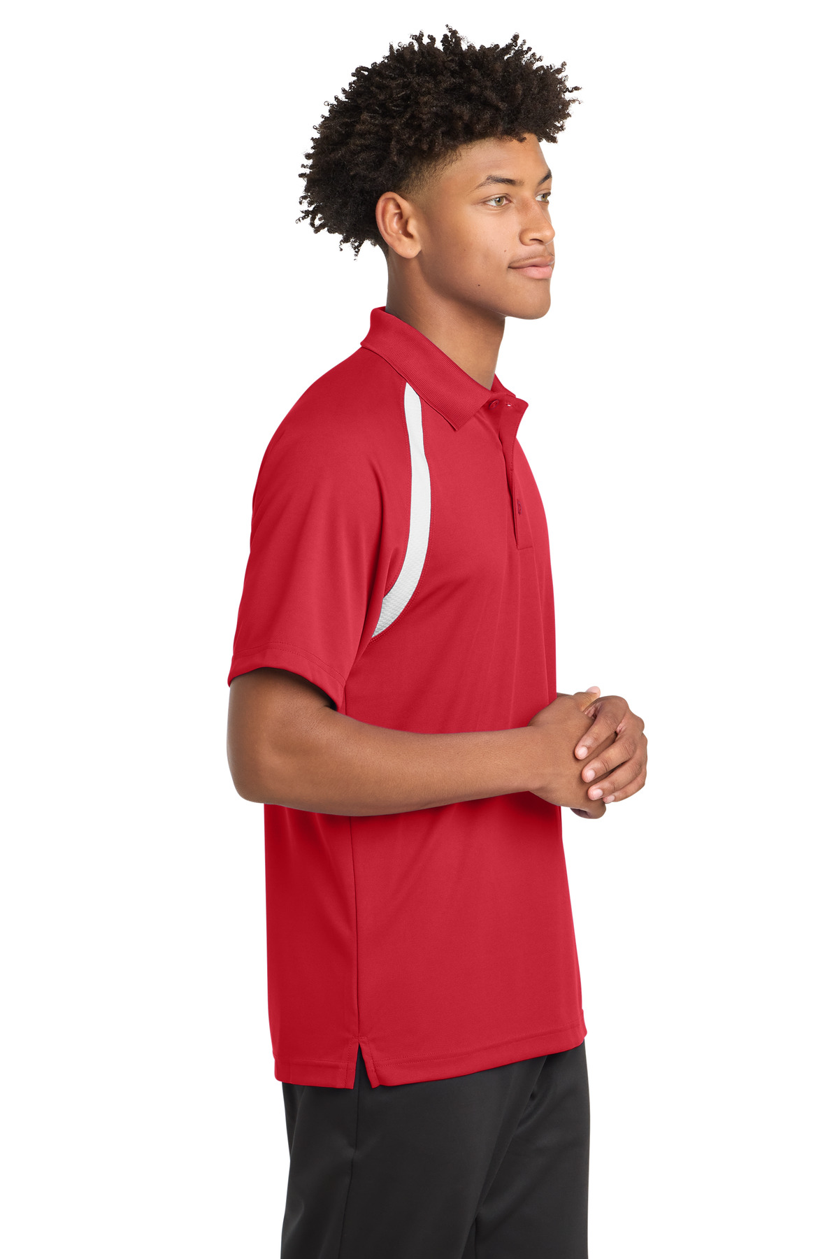Sport-Tek Dry Zone Colorblock Raglan Polo. T476 17