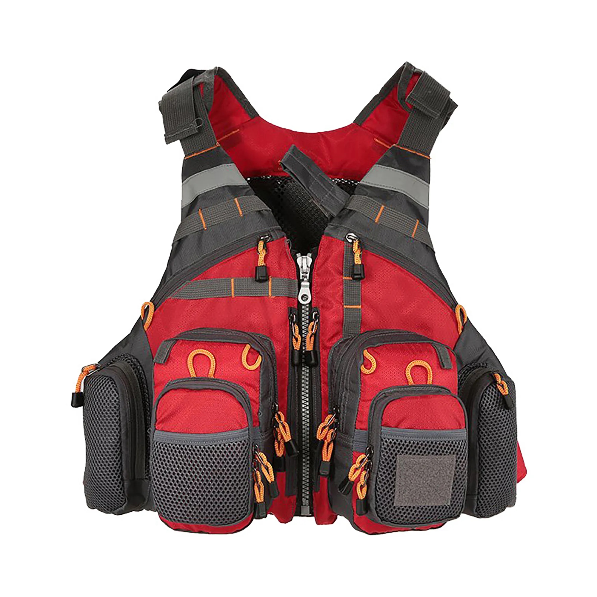 Adjustable Multi-Pocket Life Vest 13