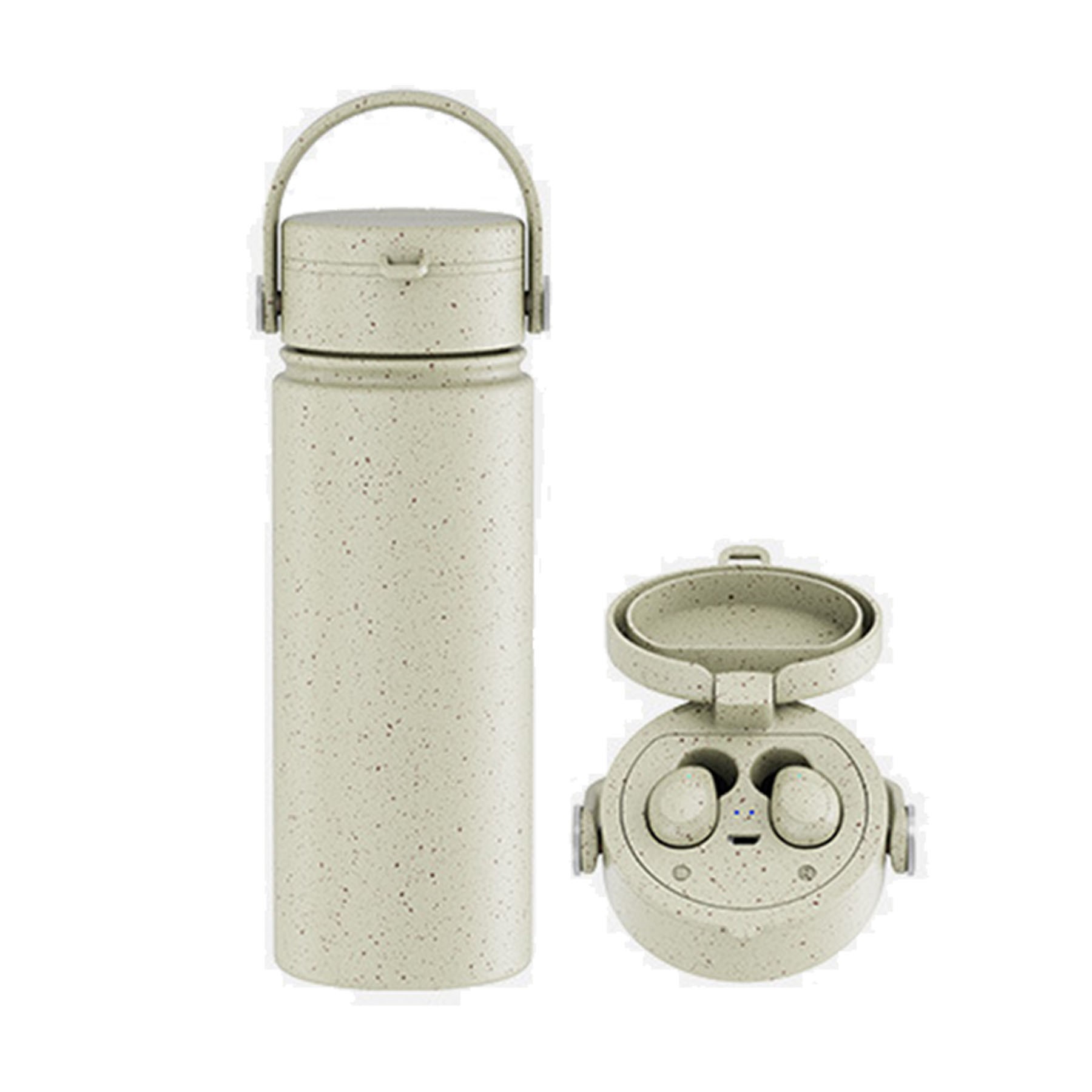 17Oz Luxury Smart Insulated Bottle W/ Bluetooth Earbuds 3