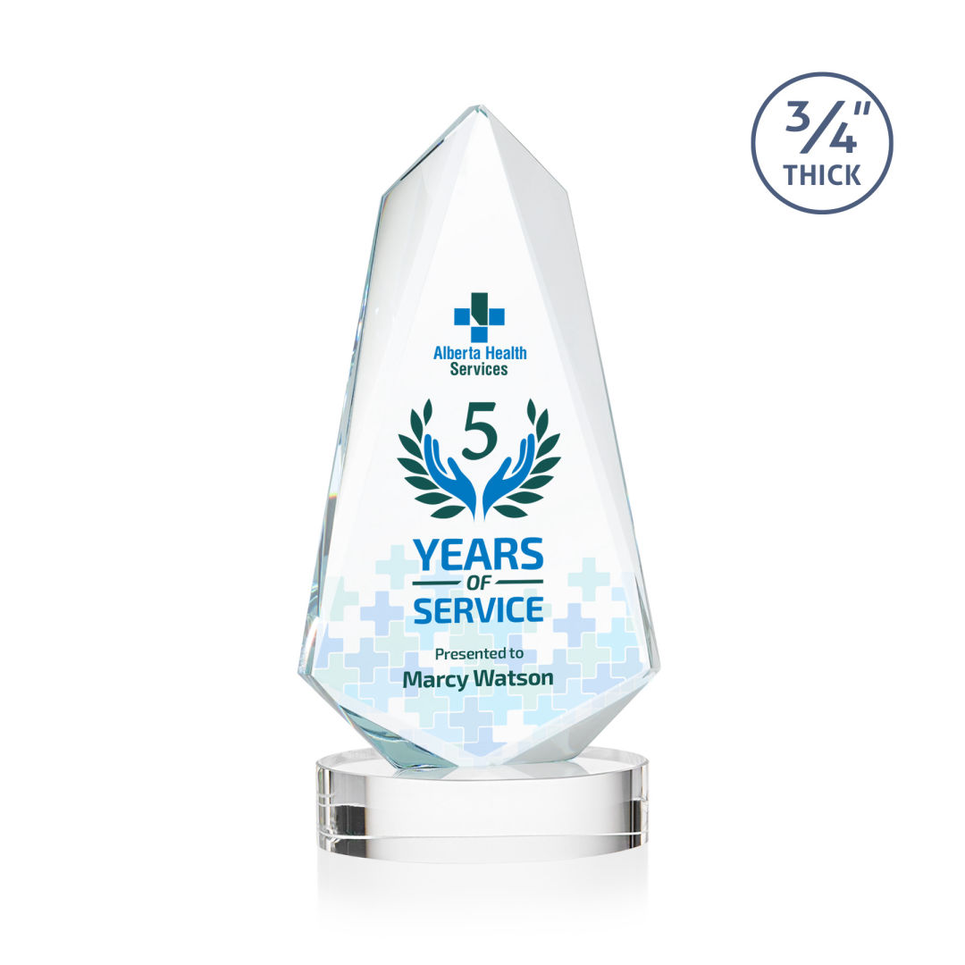 Sheridan VividPrint™ Award on Alberton Base - Clear 4