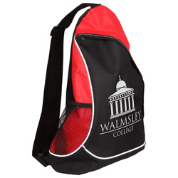 Natural Curve Non-Woven/Polyester Sling Backpack 9