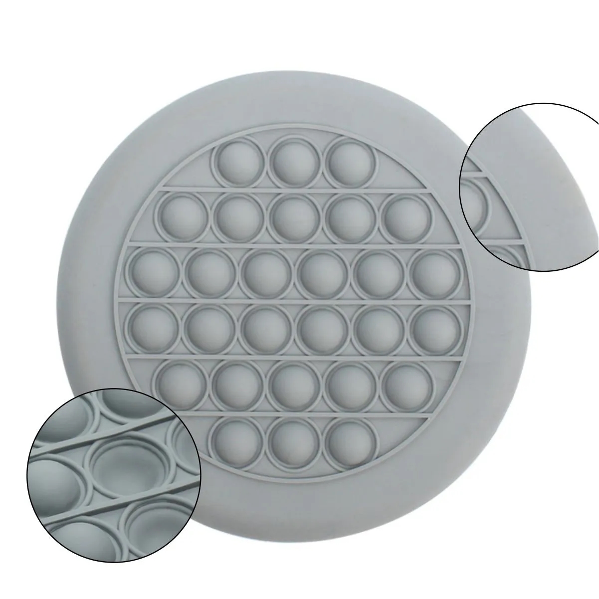 Round Pop Bubble Fidget Sensory Disc Toy 7