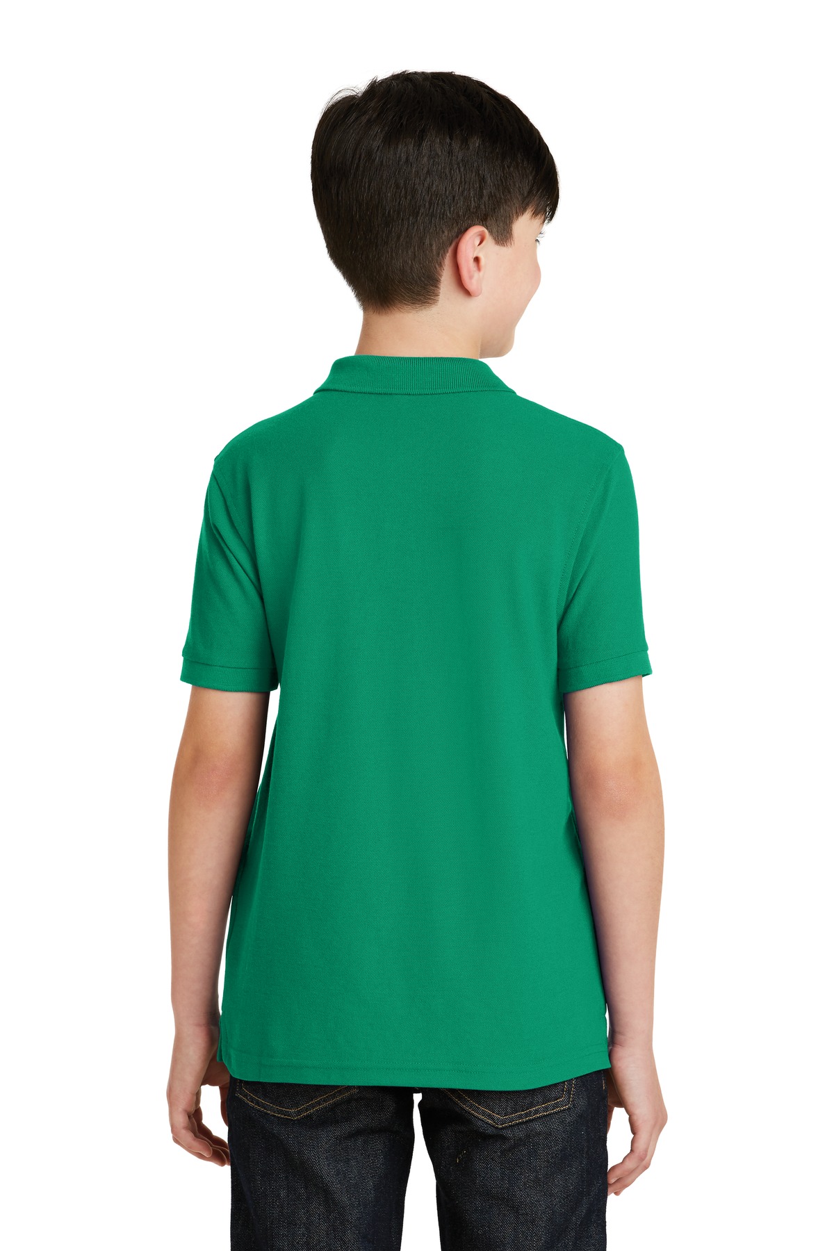 Port Authority® Youth Silk Touch Polo 8