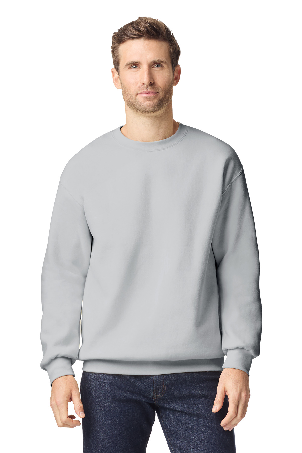 Gildan Hammer Maxweight Crewneck Sweatshirt 19000, custom hoodie or sweatshirt with logo imprint 27