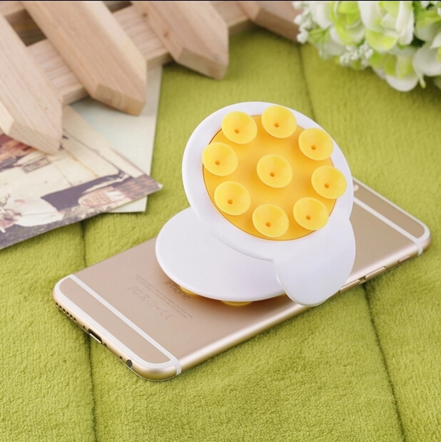 360 Degree Rotating Double-sided Suction cup Phone Holder 1