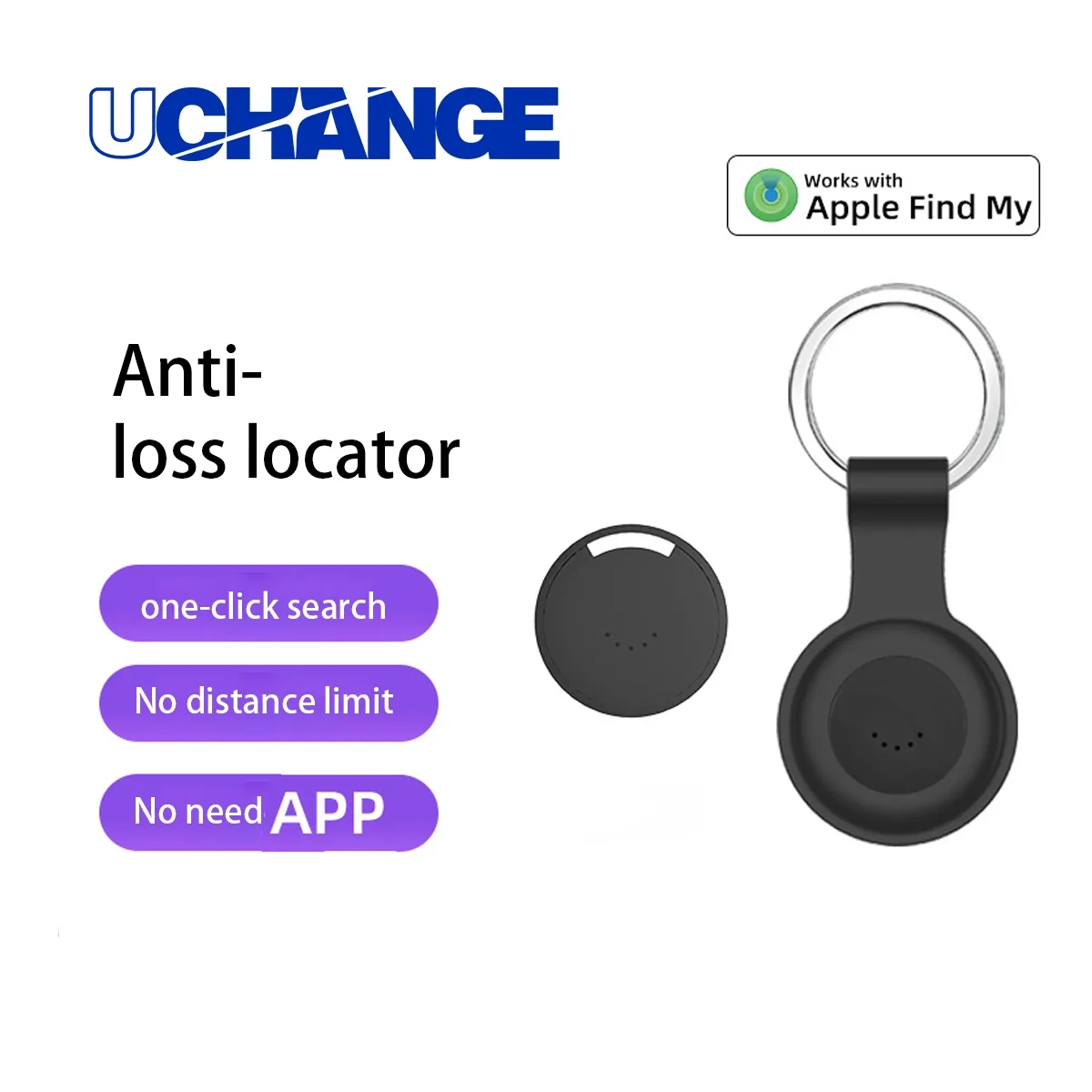Smart Item Tracker With Keychain Holder 6