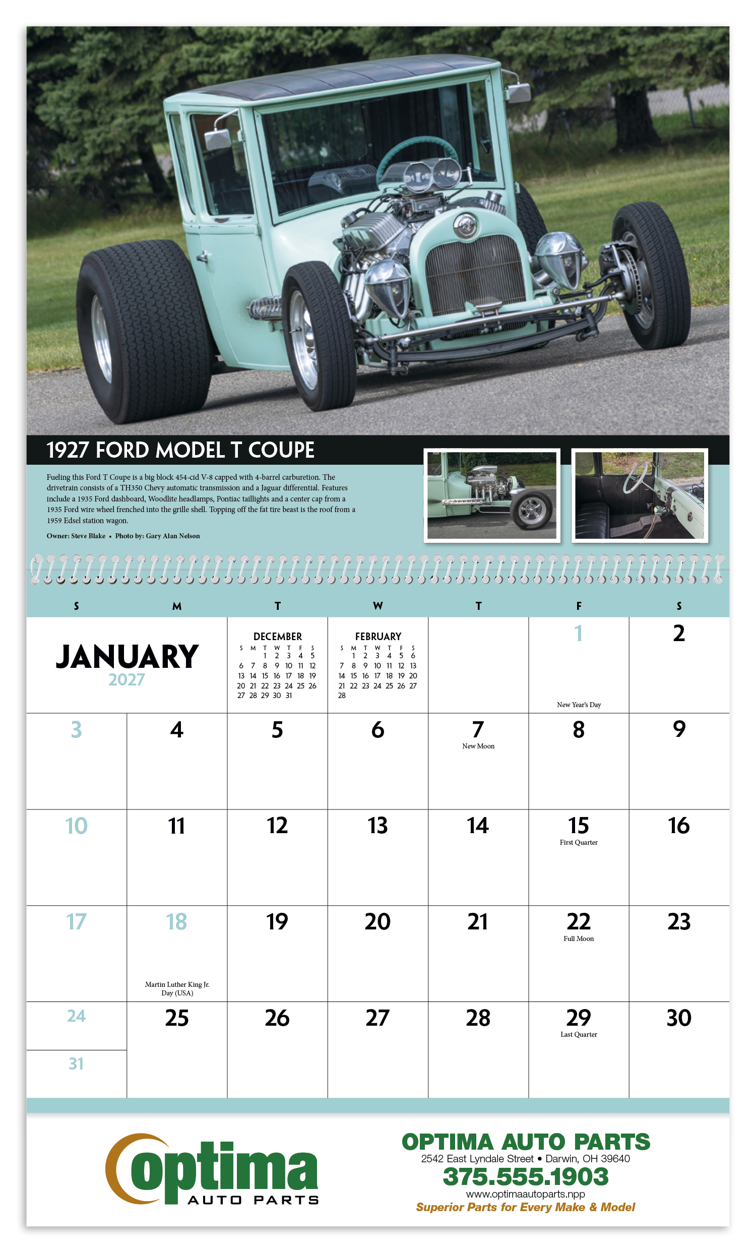 Triumph® Calendars Street Rods Calendar 44