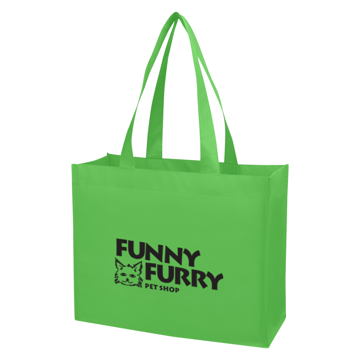 Matte Laminated Non-Woven Shopper Tote Bag 5