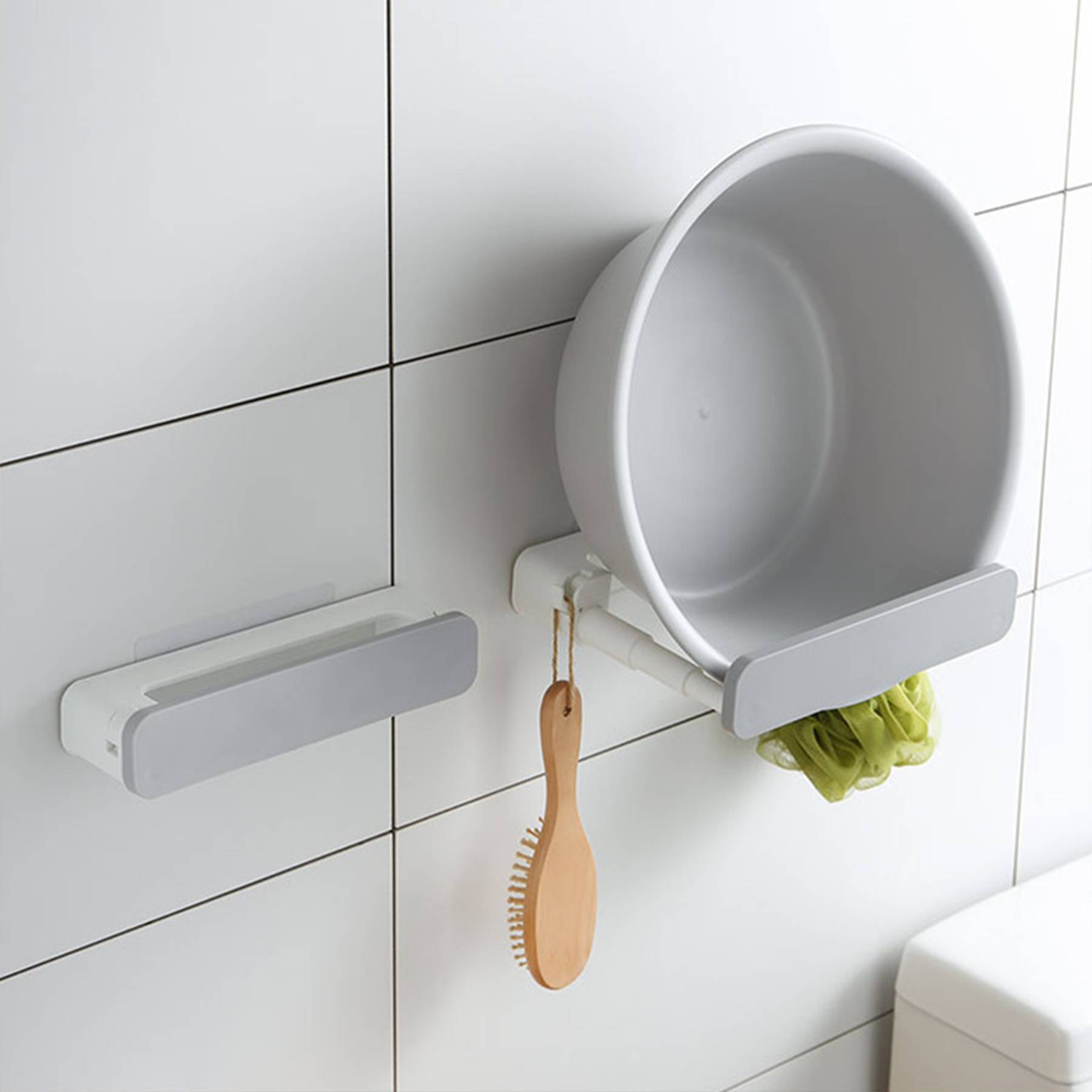 Abs Wall-mounted retractable shelves 4