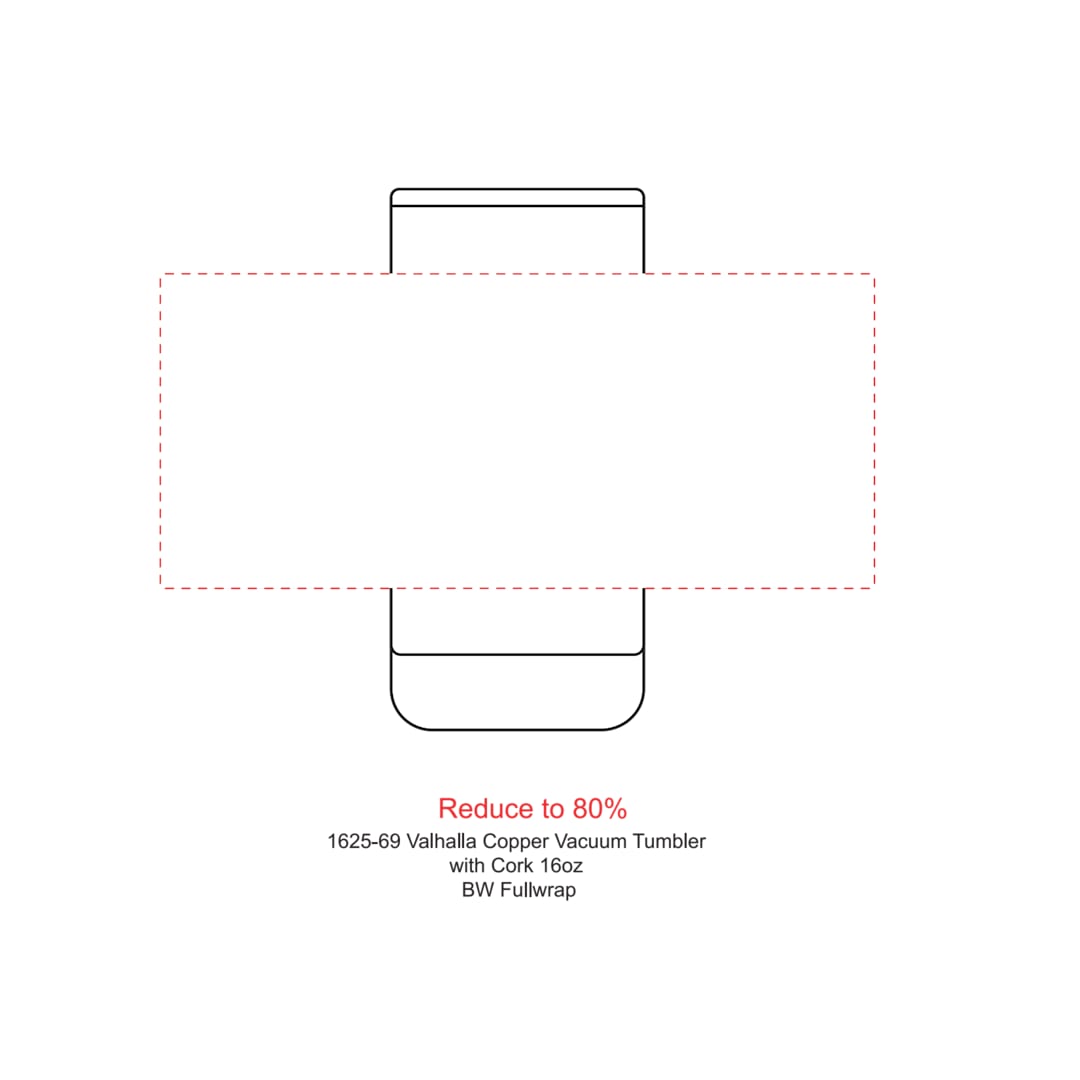 Valhalla Copper Vacuum Insulated Tumbler 16oz 42