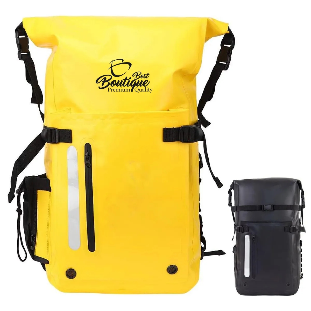 Over Shoulder PVC Waterproof Hiking Backpack 3