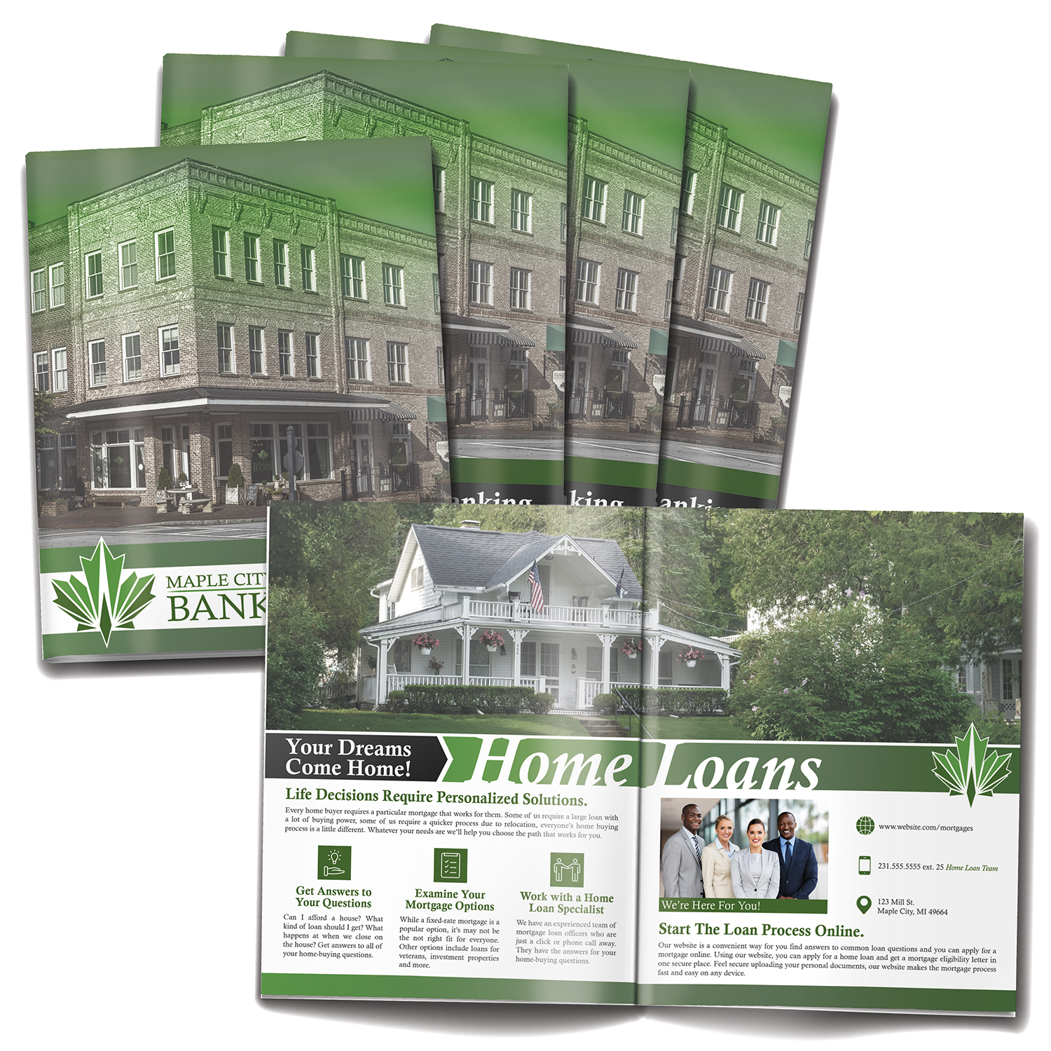 40-page (8.5x11) Booklet (High Gloss UV-Coated Cover) 1