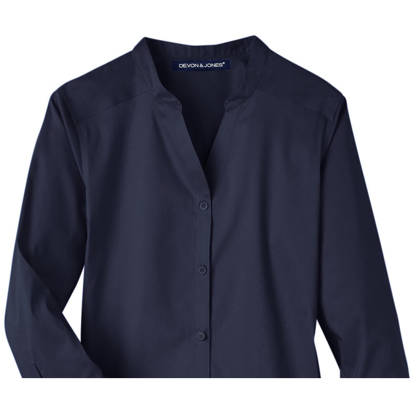 Devon & Jones Ladies' Crown Collection™ Stretch Broadcloth 3/4 Sleeve Blouse 31