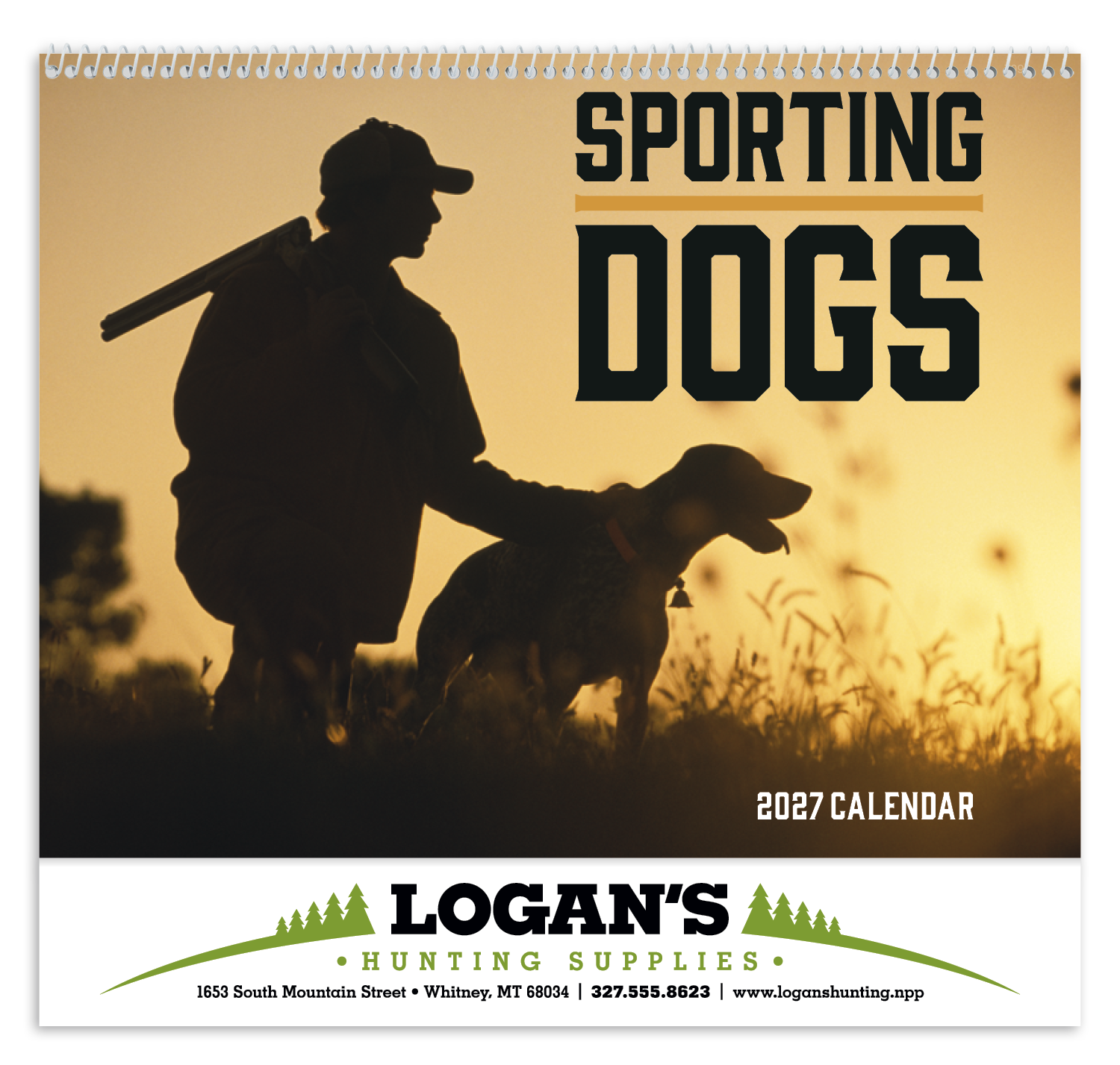 Good Value™ Sporting Dogs - Spiral Calendar 43