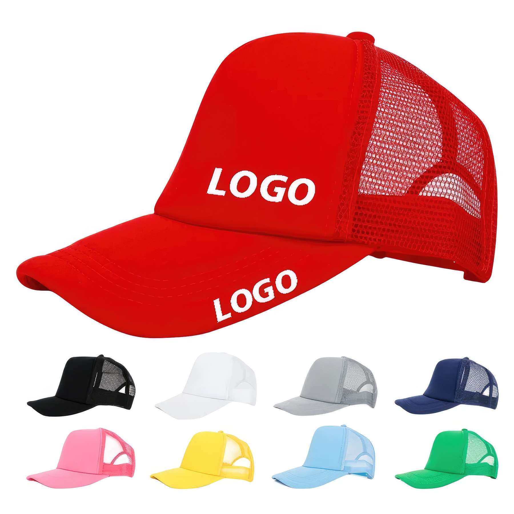 Custom Adjustable Mesh Back Trucker Hat 1