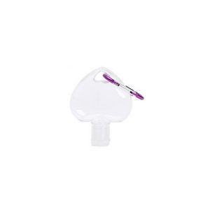 30ml Heart Dispenser Bottle With Carabiner 28