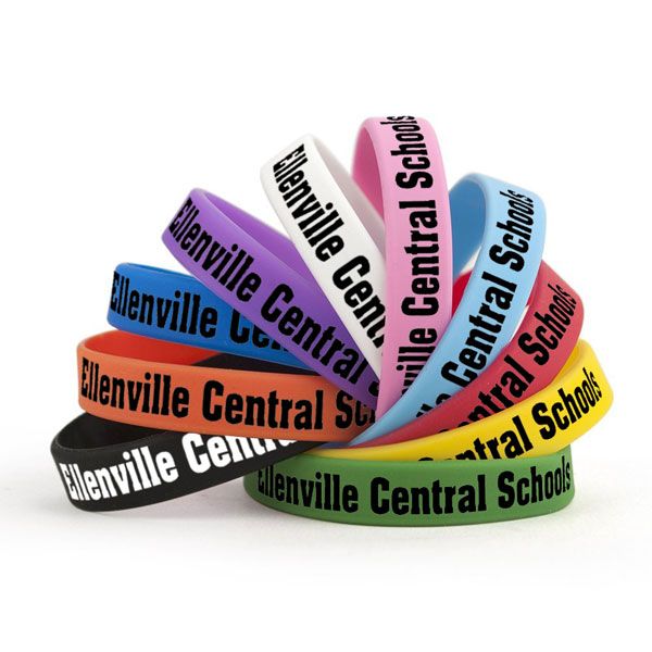SILICONE WRIST BAND SCREEN PRINT 4
