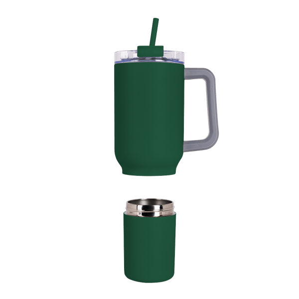 Key West 22 oz SS Travel Mug w/Can Cooler 352
