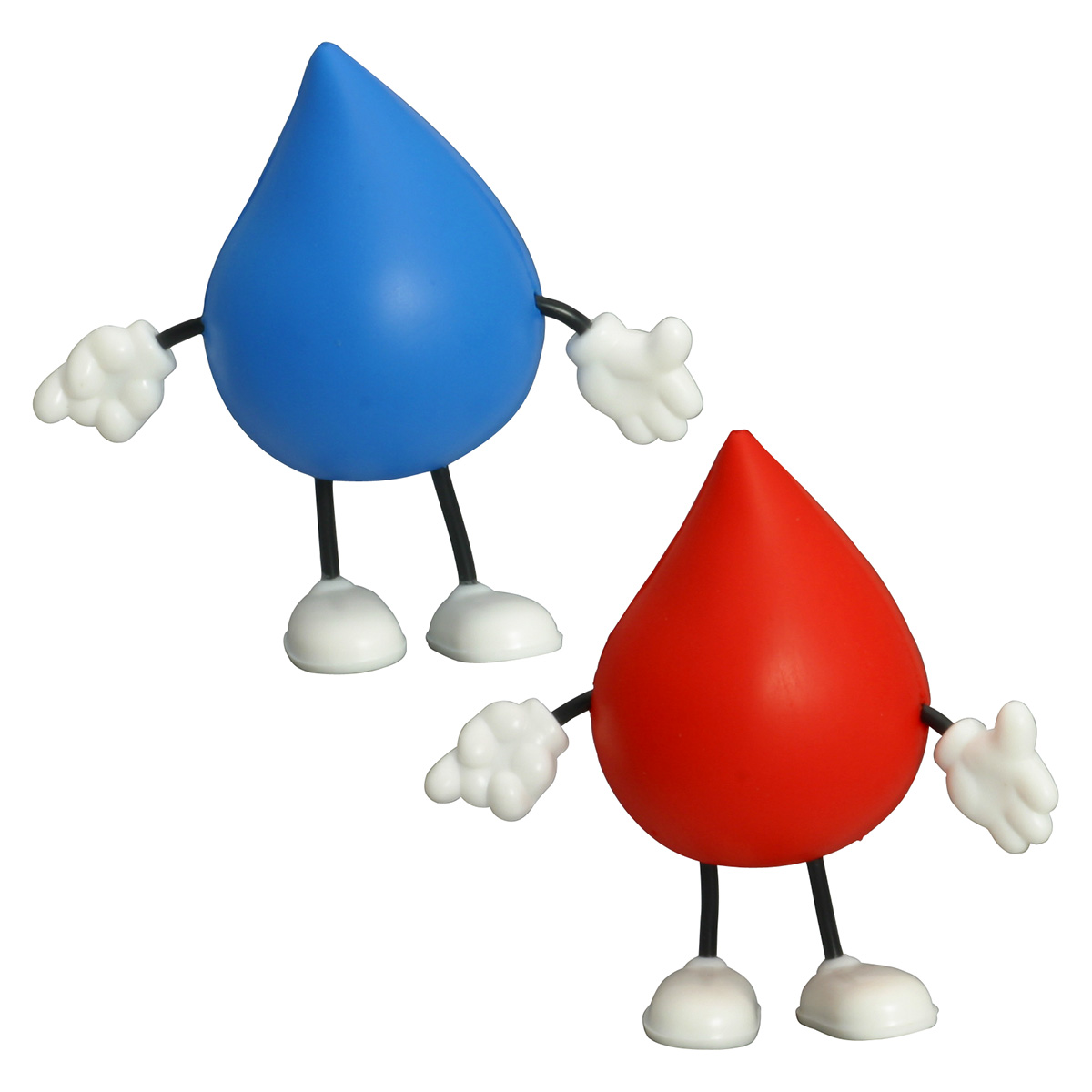 Droplet Stress Reliever Figurine, custom stress ball with logo imprint 15