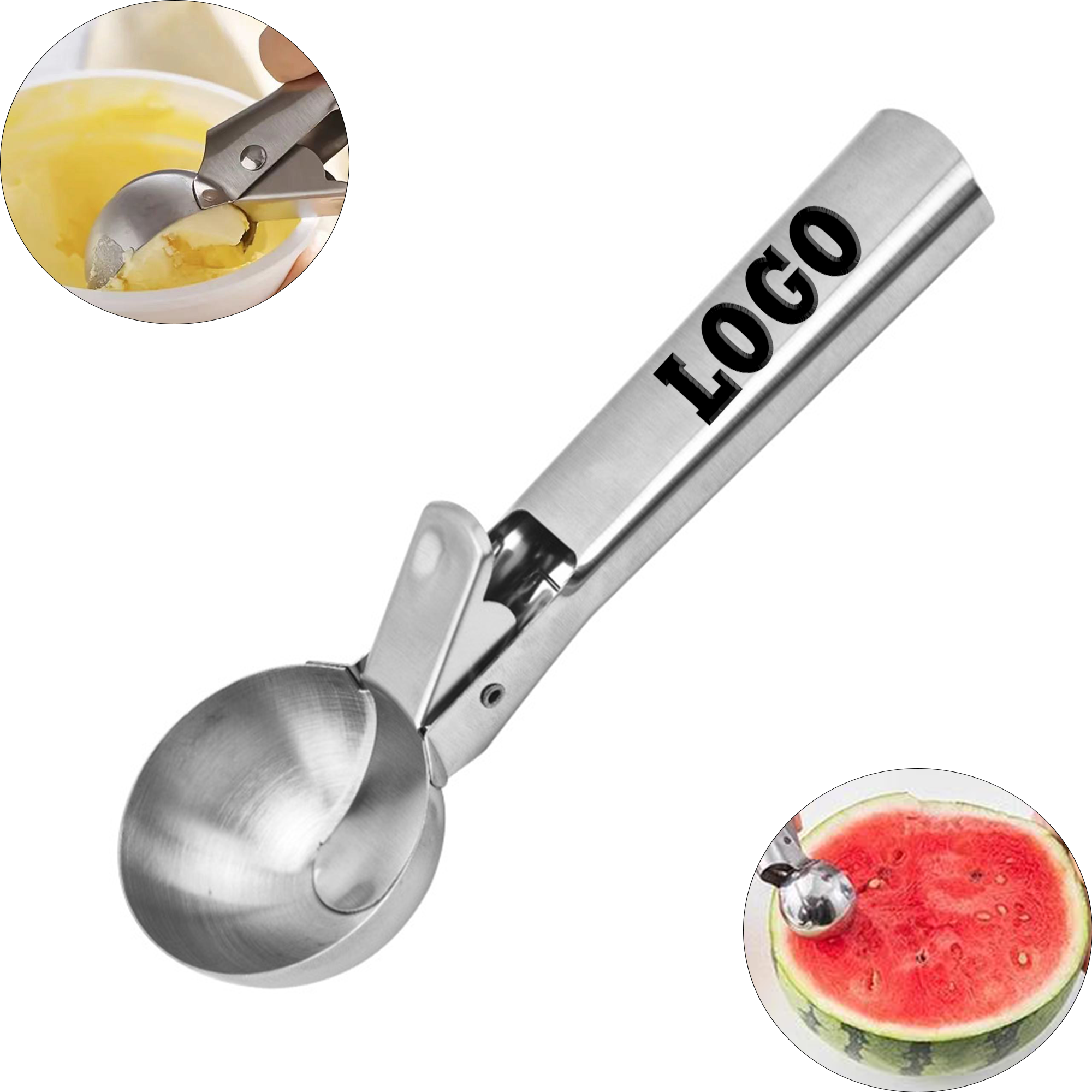 Stainless Steel Ice Cream Scoop 1
