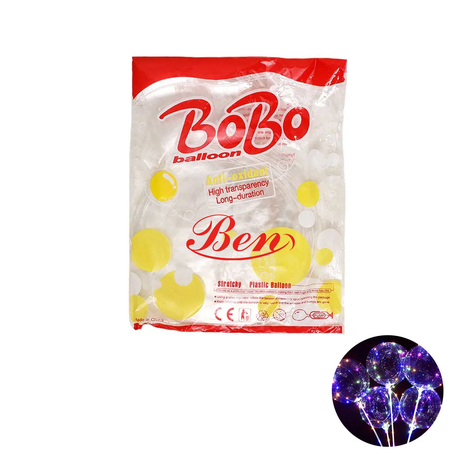 Transparent Cartoon Glow-in-the-dark Balloon 2