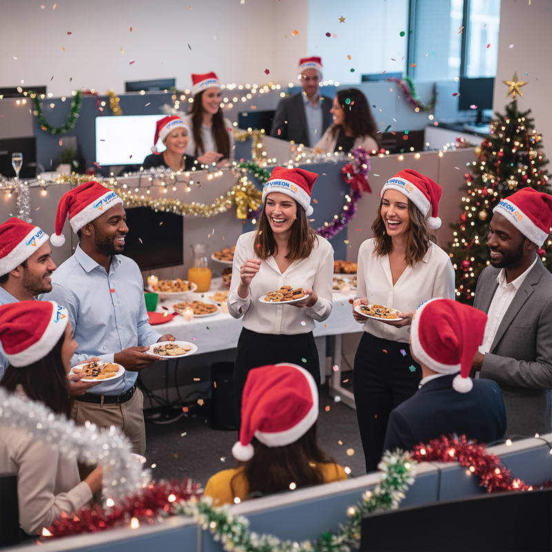 Holiday Christmas Santa Hat 15