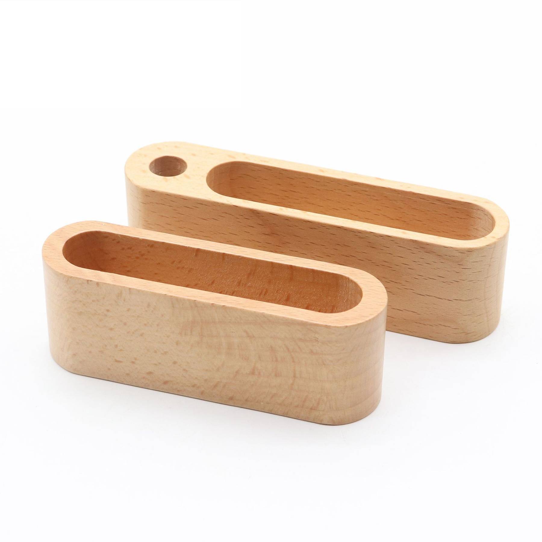 Wooden simple business card holder 5