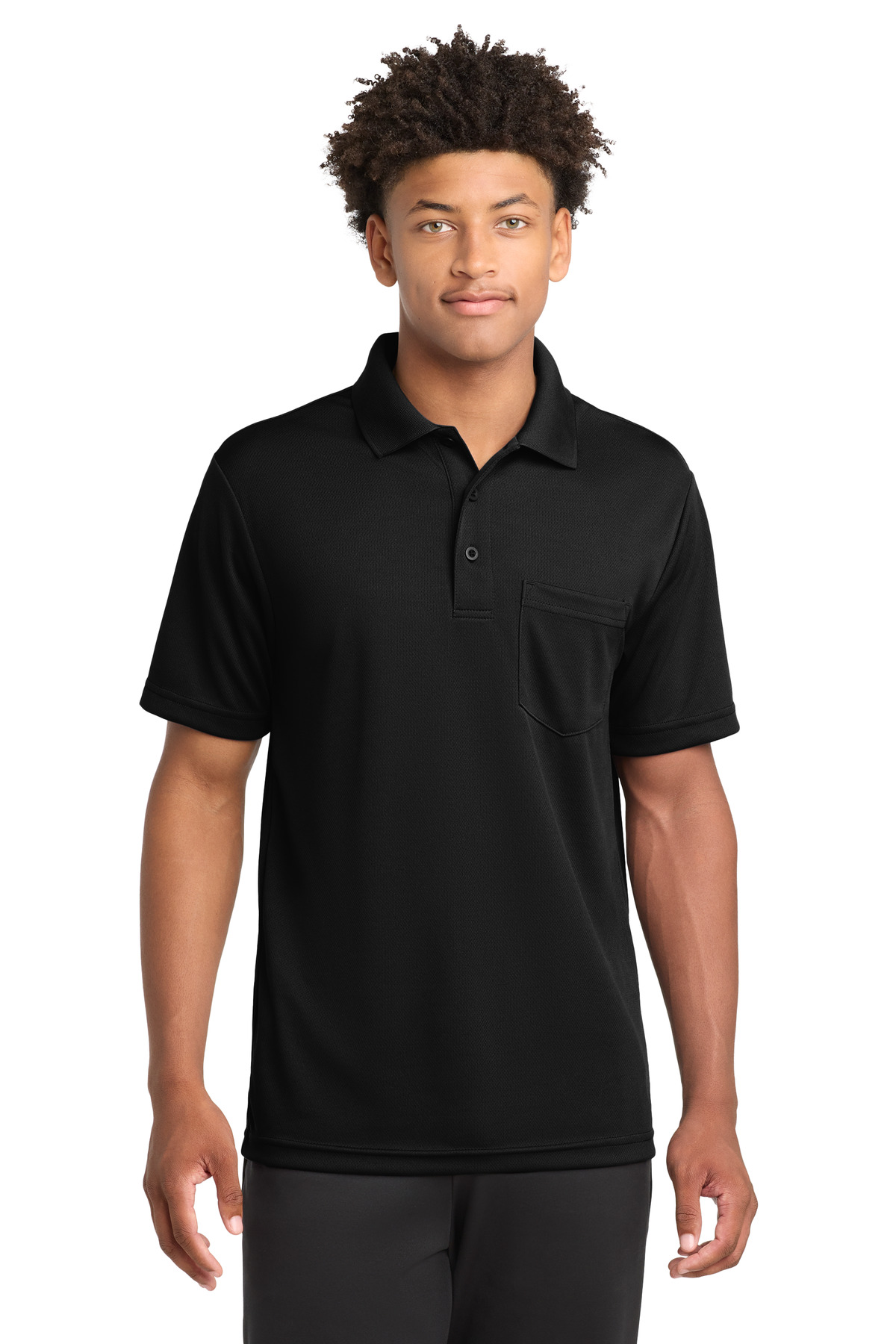 Sport-Tek PosiCharge RacerMesh Pocket Polo. ST640P 60