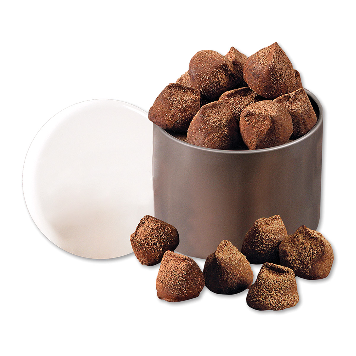 SALE - Cocoa Dusted Truffles in Designer Tin 2