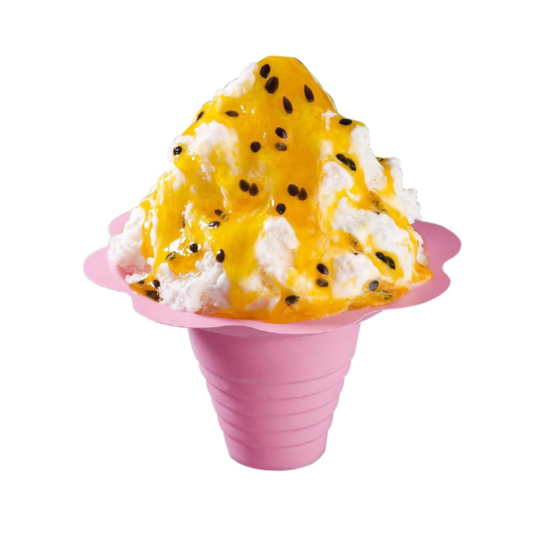 Disposable Ice Cream Cup Smoothie Bowl 3