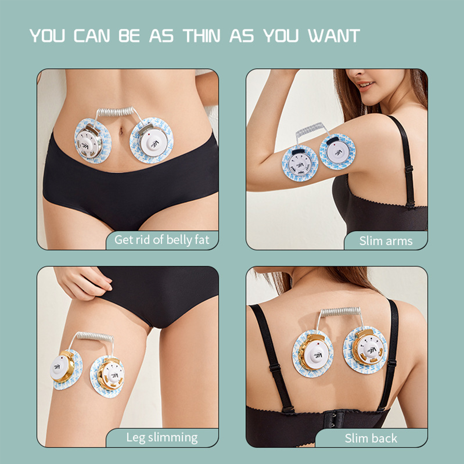 Portable body shaping and beauty wireless massager 2