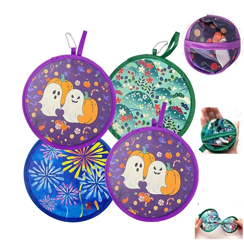 Round Foldable Hand Fan 2