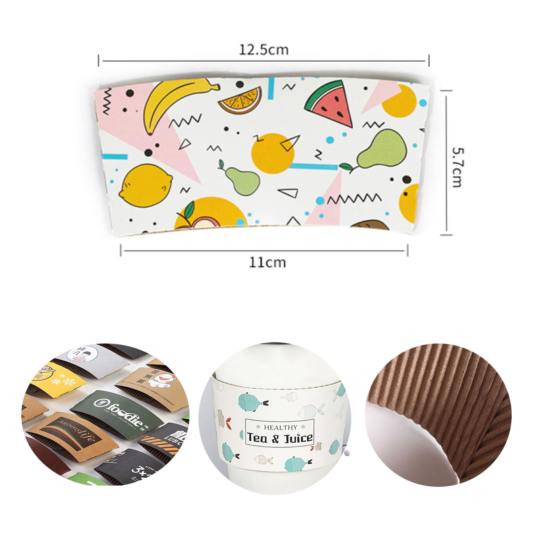 Disposable Insulation Cup Sleeve 2