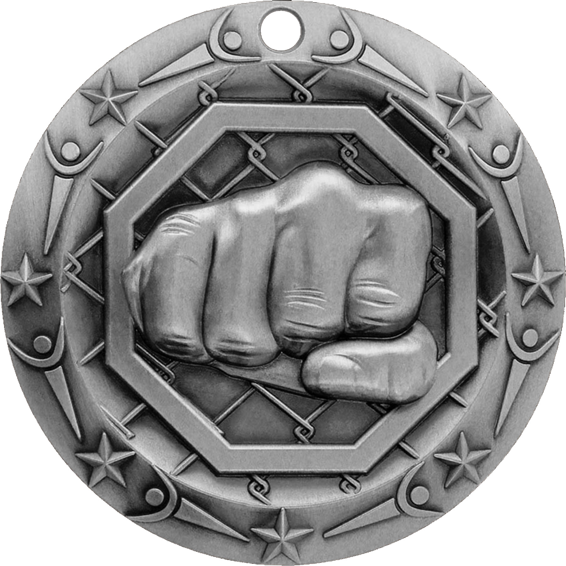Stock World Class Sports & Academic Medals: MMA 6