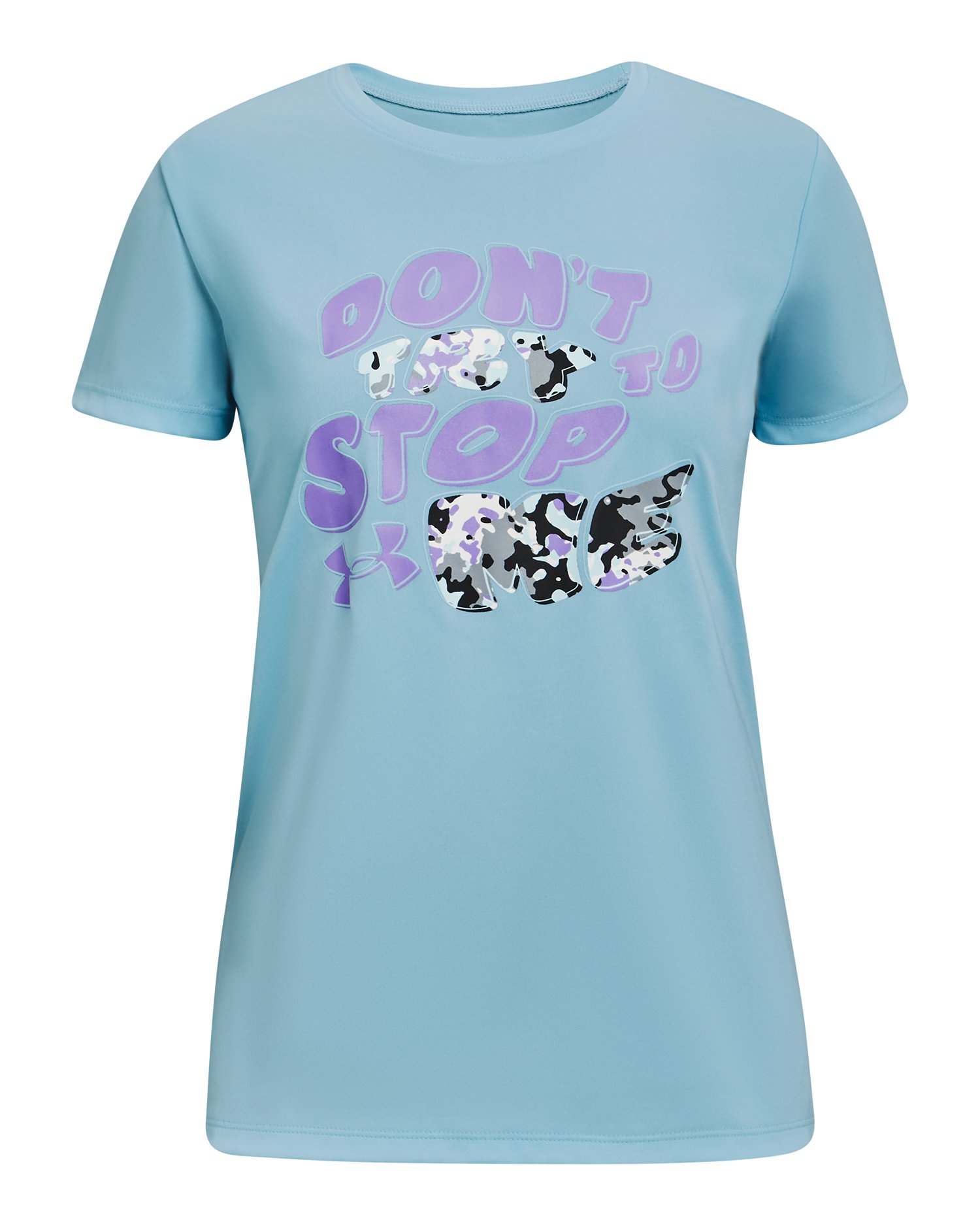 Girls' UA Tech Cant Be Stopped Short Sleeve  2