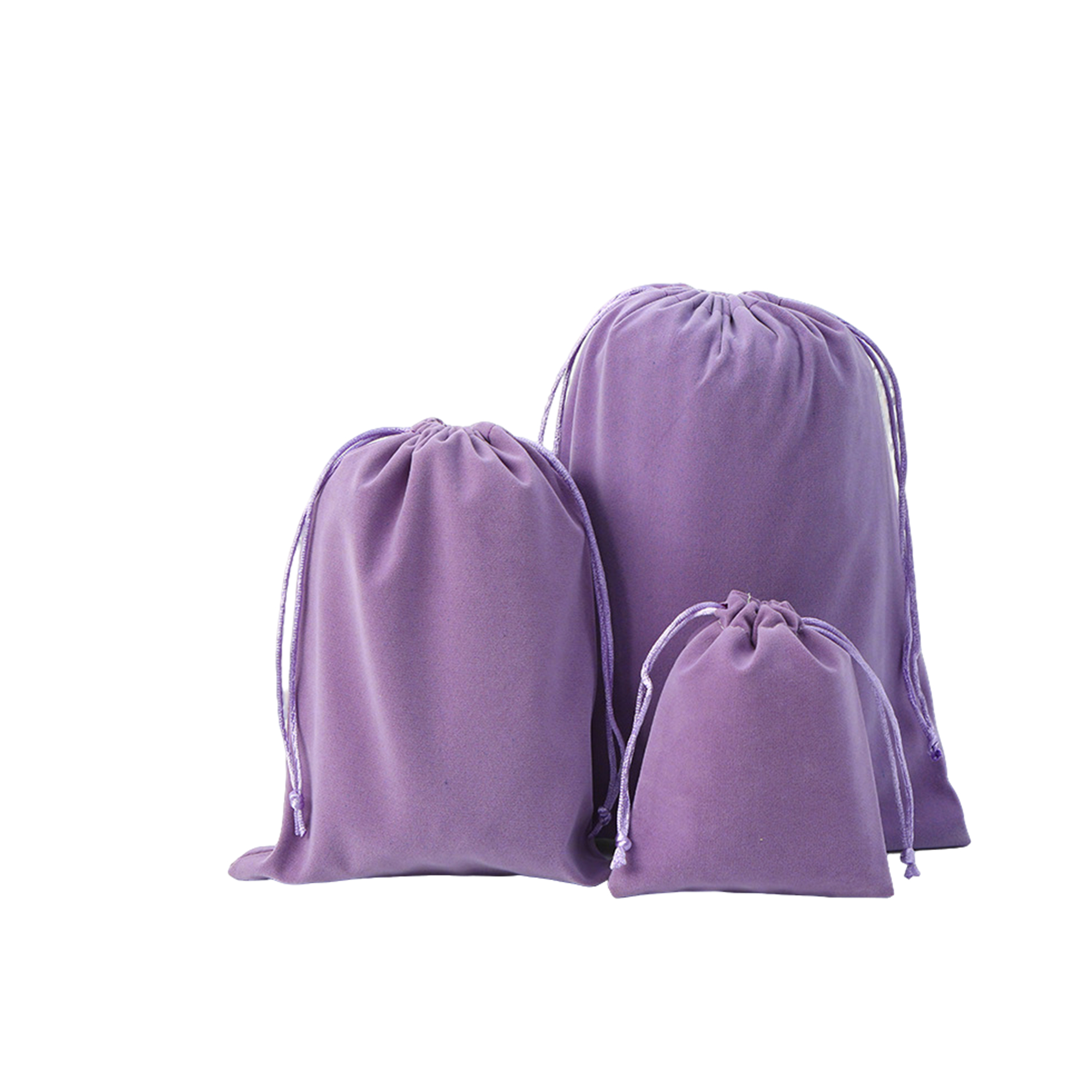 Flocked Drawstring Jewelry Storage Bag 8