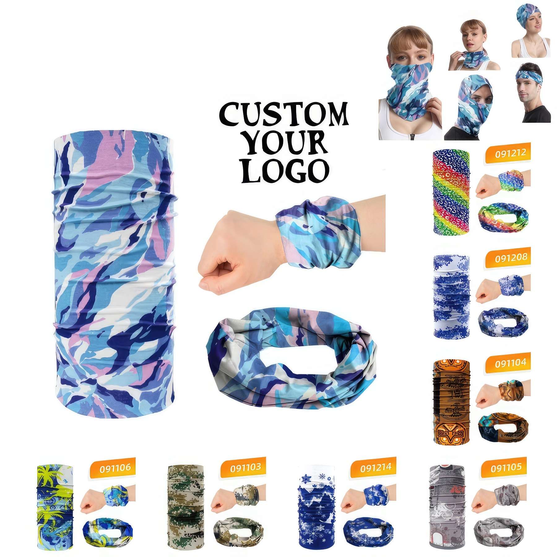 Custom Tubular Bandanas 2