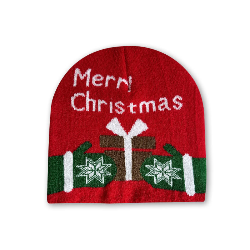 Christmas Patterned Knitted Hat 4