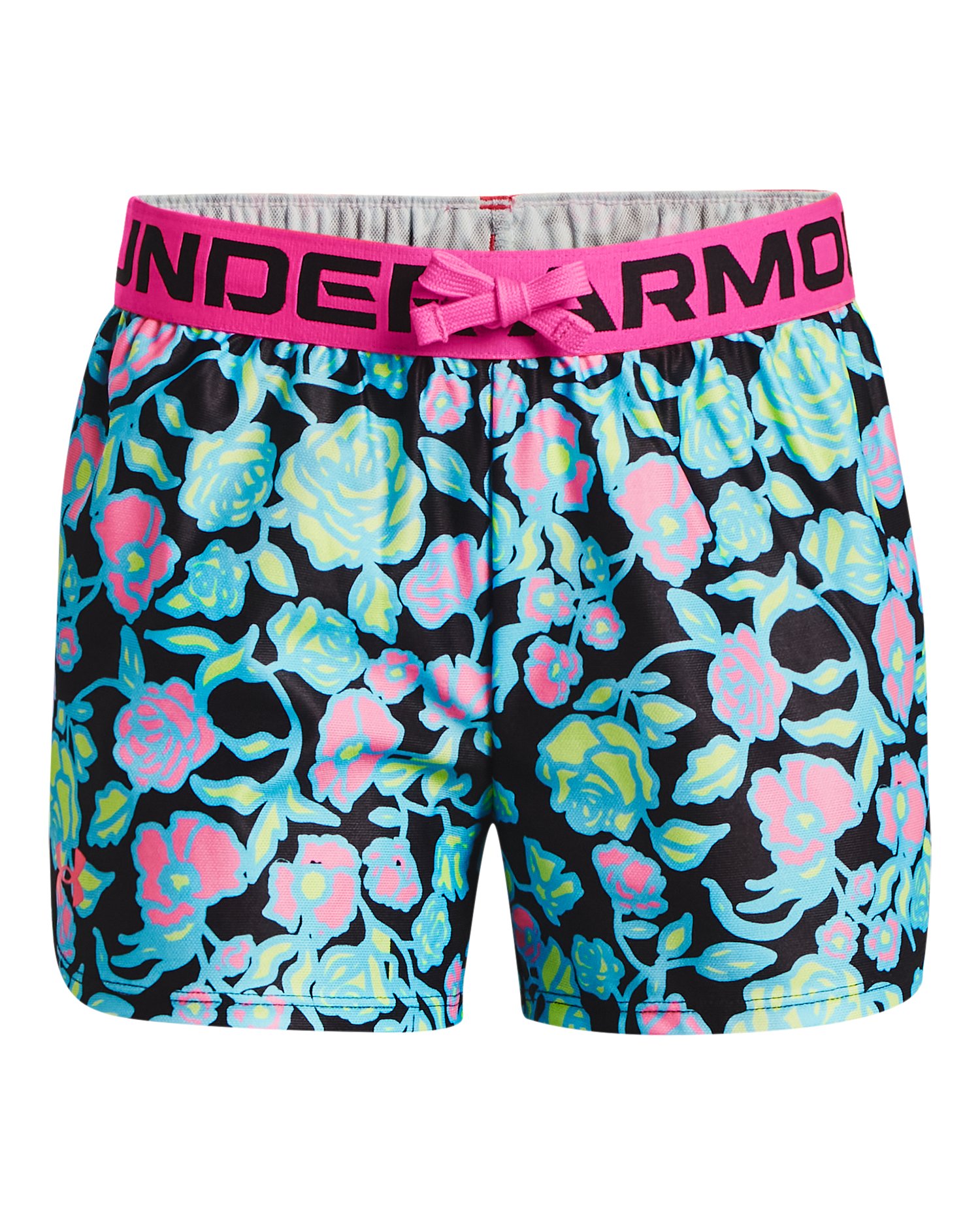UA Play Up Printed Girls' Shorts 2