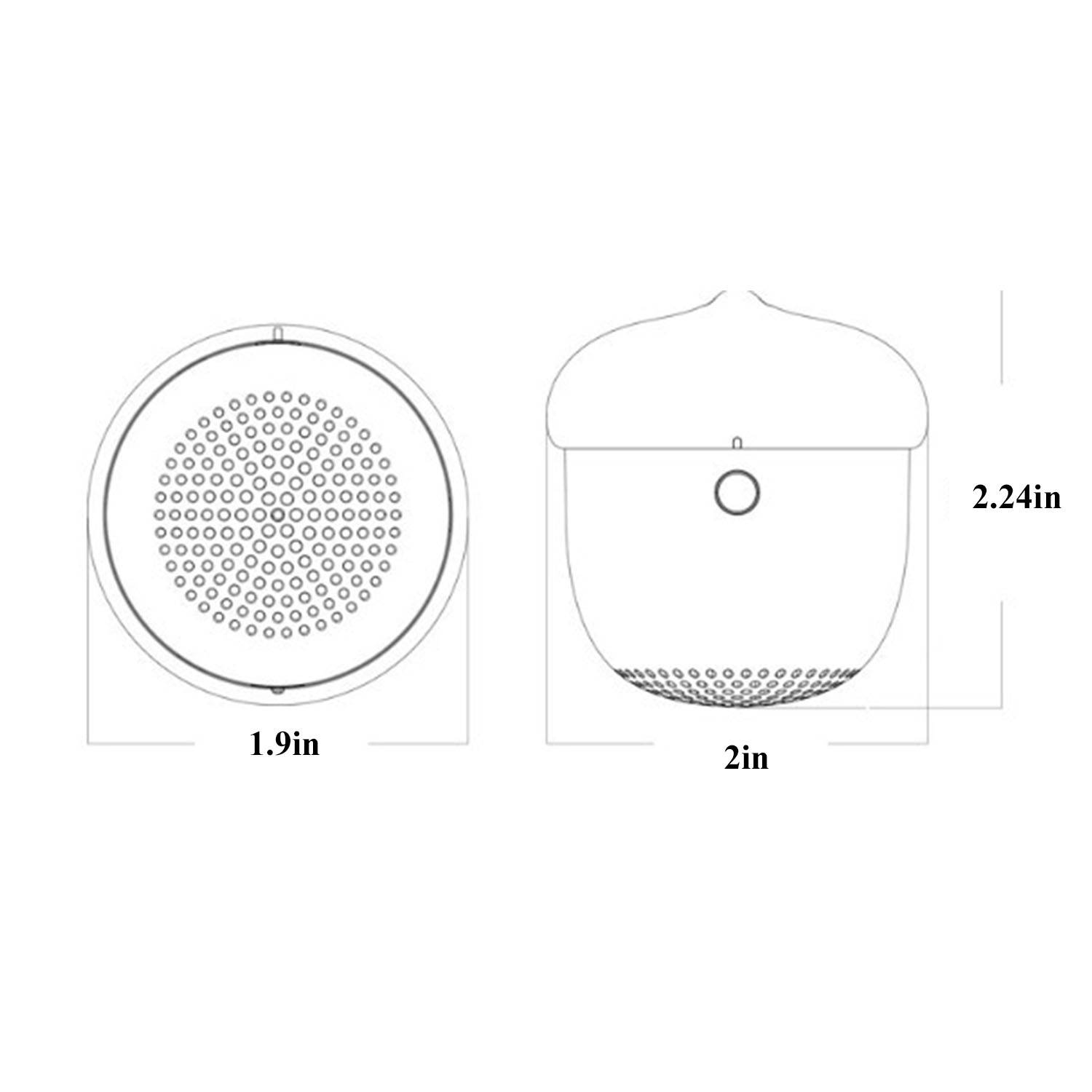 Nut Mini Bluetooth Speaker 3