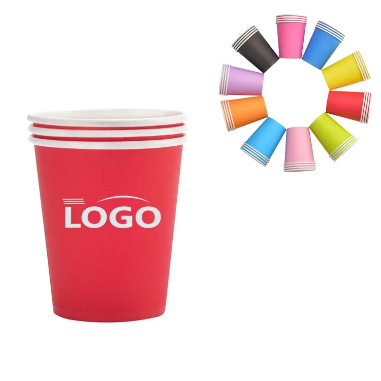 9 oz Custom PMS Color Paper Cup - Free Design 2