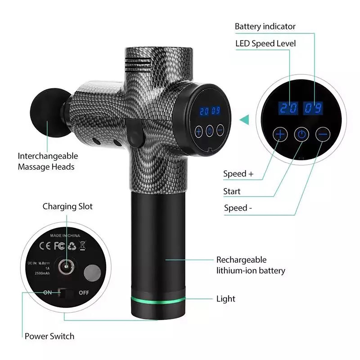 Handheld Massaging Gun 3