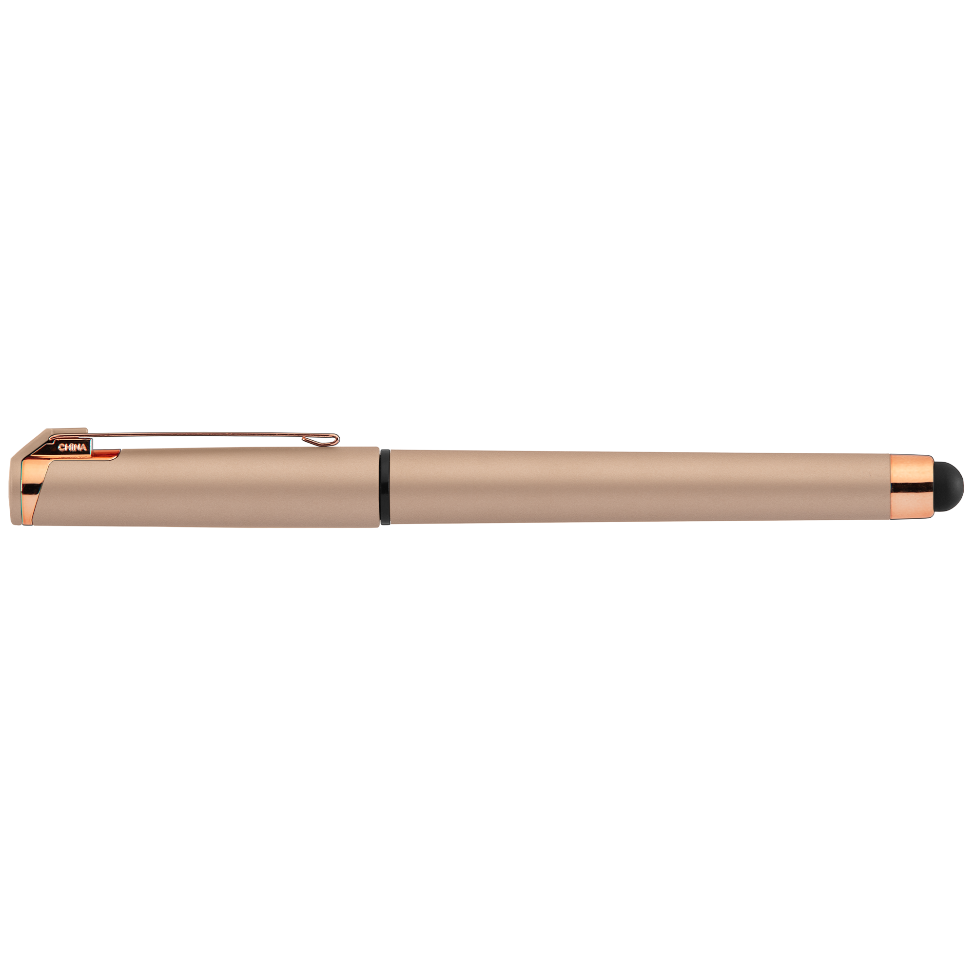 Islander Softy Rose Gold Metallic Designer Gel Pen w/ Stylus 5